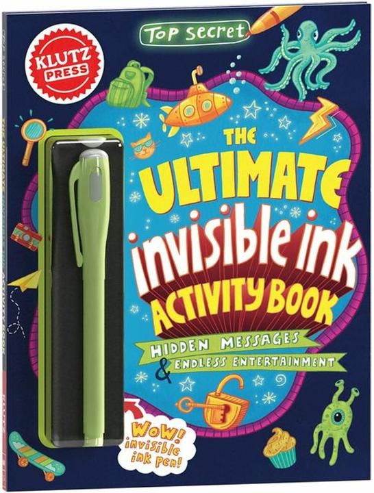 Produktbild Top Secret: The Ultimate Invisible Ink Activity Book (Klutz Activity Book) (Englisch, 2021)