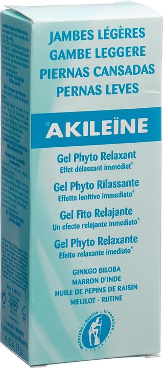 Produktbild Akileïne Leichte Beine kühlendes Entspannungsgel kühl (Fusscrème & Fussgel, 150 ml)