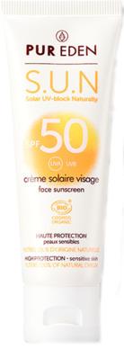 Produktbild PUR Gesichtssonnencreme SPF50 (Sonnencreme, SPF 50)