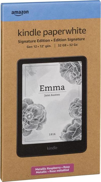 Immagine prodotto Amazon Kindle Paperwhite Sign. Ed. (32GB) (7", 32 GB, Lampone)