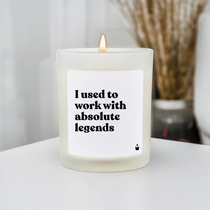 Produktbild Chatty Candles Duftkerze Flowery I used to work with absolute legends
