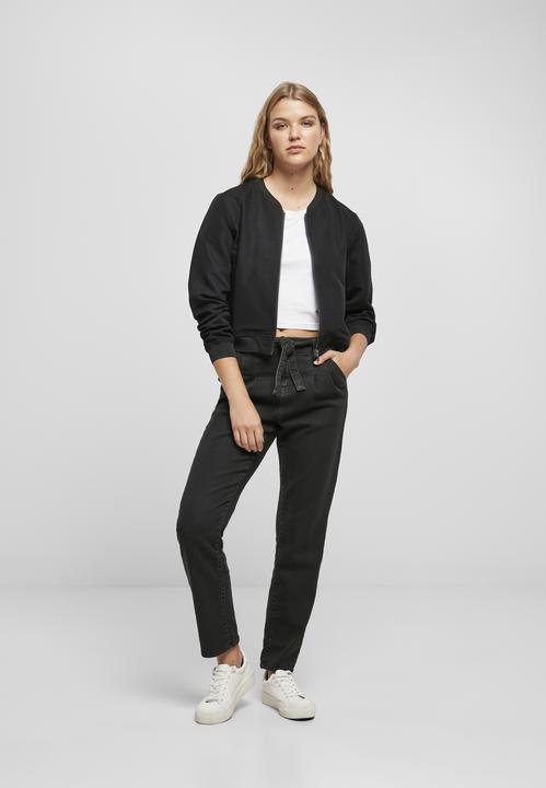 Produktbild Urban Classics Ladies High Waist Knitted Denim Chino (27)
