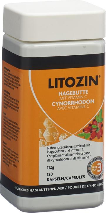 Litozin Hagebuttenpulver (neu) Kaps (120 Stück, Kapseln, 144 g)