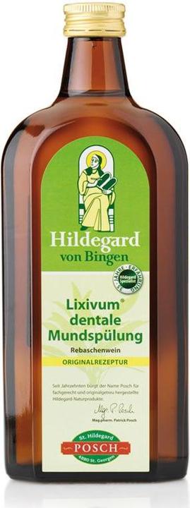 Actual product image Hildegard Posch Vine ash lye Lixivum dentale Bio, 500 ml (500 ml, Mouthwash)