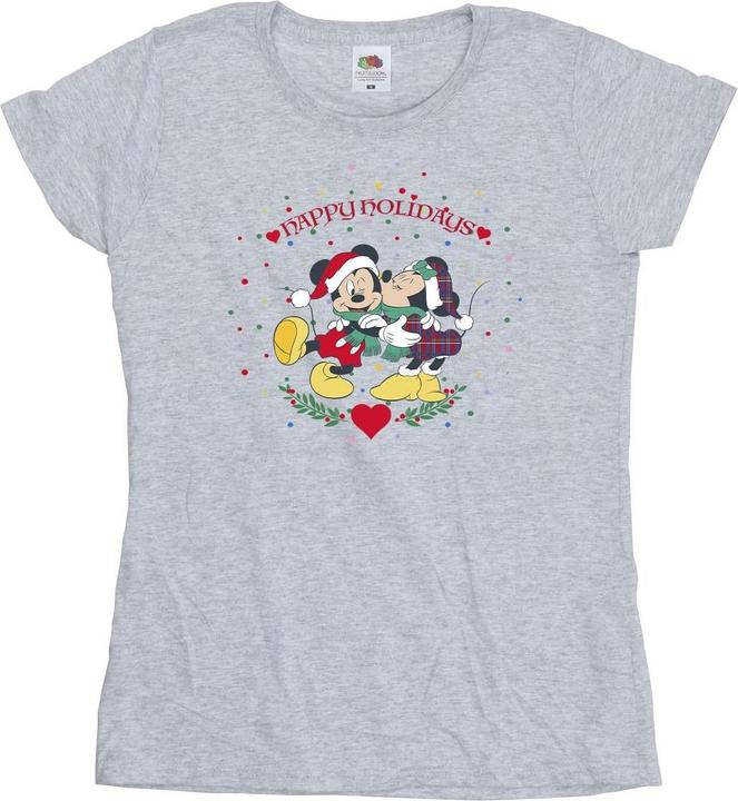 Image du produit Disney - T-shirt MICKEY MOUSE MICKEY MINNIE CHRISTMAS - Femme (XXL)