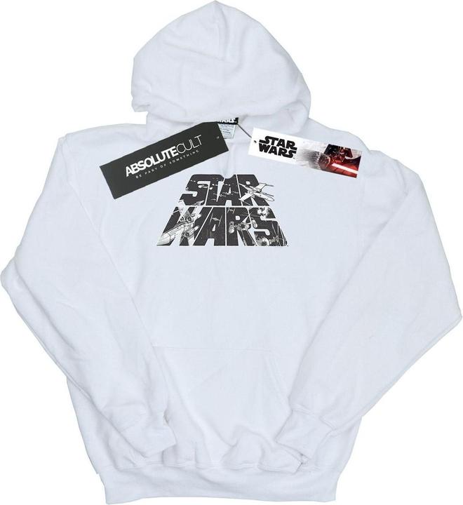 Image du produit Star Wars - Sweat à capuche LOGO SPACE SKETCH - Homme (XXL)