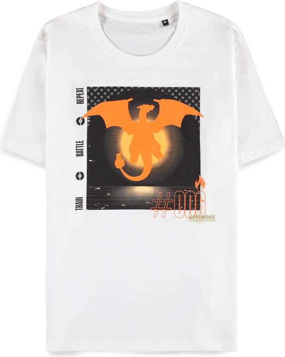 Difuzed POKEMON - Dracaufeu - T-Shirt Homme (S) (S)