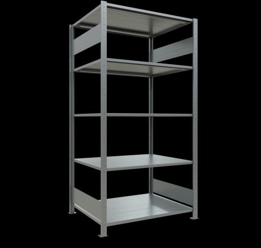 Actual product image Schulte Lagertechnik MULTIplus150 basic racking system with length ledgers