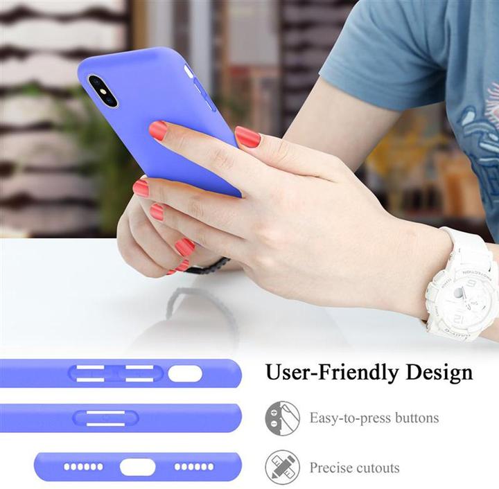 Immagine prodotto Cadorabo Copertura della cassa del silicone liquido TPU (Apple iPhone X)