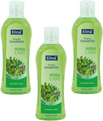 Elina Shampoo 1000ml Kräuter Herbal Care (1000 ml, Flüssiges Shampoo)