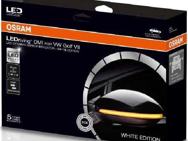 Osram LEDriving dynamischer Spiegelbl. Golf 7 Set weiss