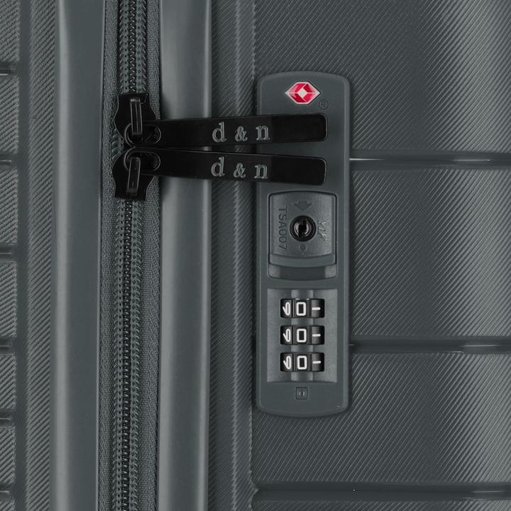 Actual product image D&N Travel Line 4600 4 wheels cabin trolley S 55 cm (35 l, Hand luggage (up to 50 litres))