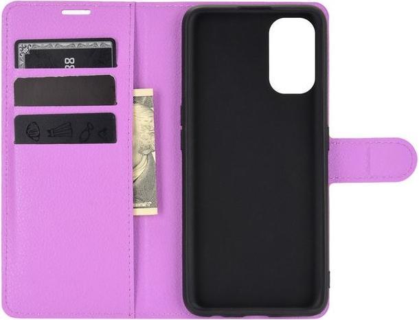 Actual product image MU Classic Litchi Leather Bookcover Series (Realme 7 Pro)