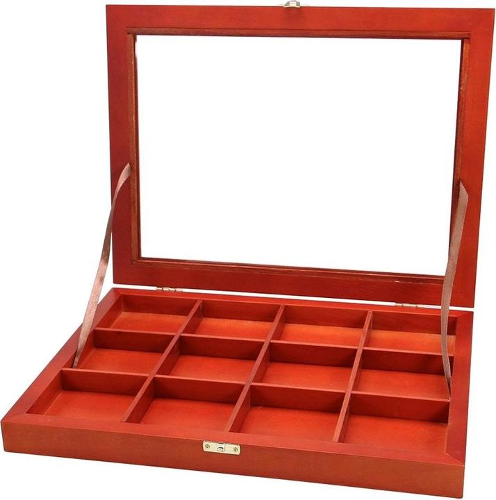 Produktbild Safe Vitrine aus Holz mit 12 Fächern.5337