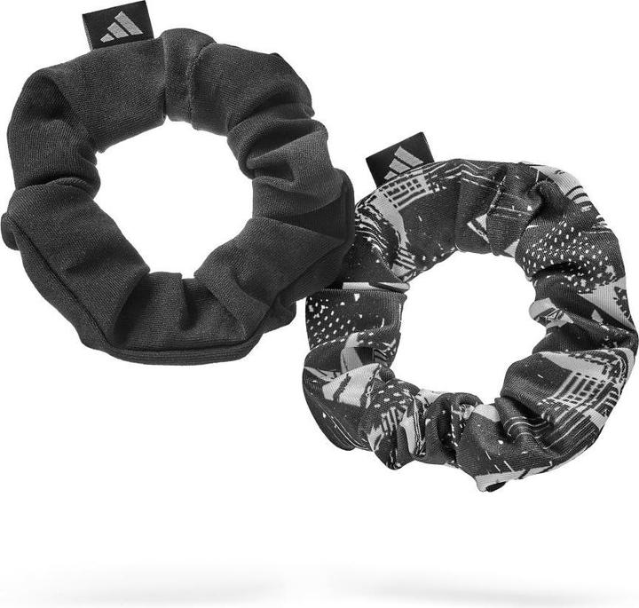 Image du produit adidas Hair Scrunchies Schwarz und Weiss (Élastiques à cheveux)