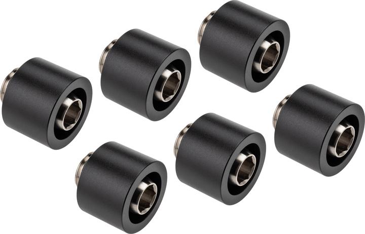 Optimus Flex Anschluss 16/10 mm, 6er Pack - Schwarz