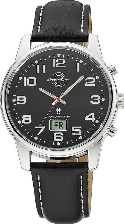 Immagine prodotto Master Time MTGA-10816-21L Orologio radiocontrollato da uomo 41mm 3ATM (Orologio digitale, Orologio da polso analogico, Orologio radiocontrollato, 41 mm)