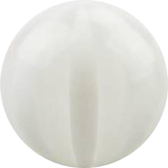 Star Piercing Kugel mit Twistet transparent (ohne Messing, Acryl)