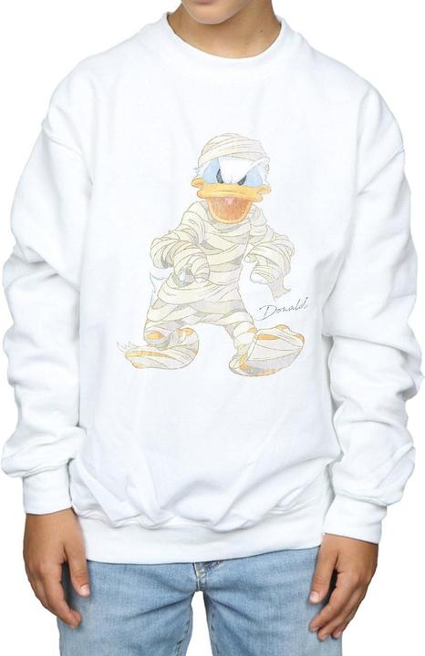 Actual product image Disney Boys Mummy Donald Duck Sweatshirt (140, 146)