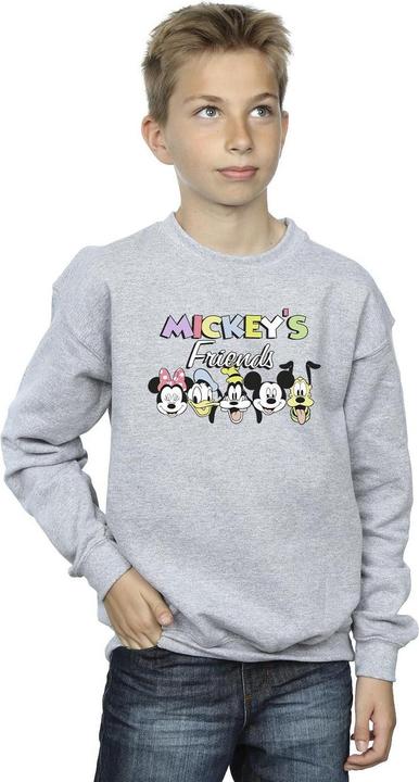 Actual product image Disney Boys Mickey Mouse And Friends Faces Sweatshirt (116)