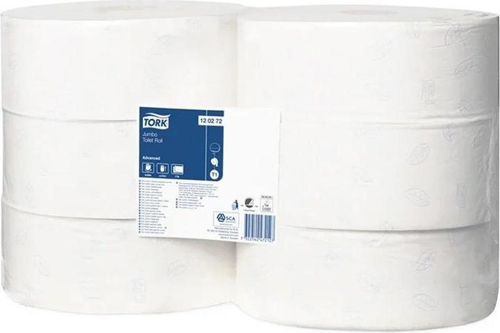 Image du produit kaiserkraft Papier toilette, rouleau jumbo industriel (6 x)