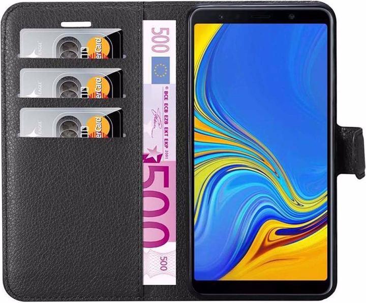 Actual product image Cadorabo Book with stand function cover (Samsung Galaxy A7 (2018))
