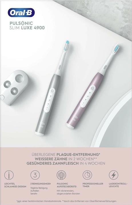 Actual product image Oral-B Pulsonic Slim Luxe 4900 (Sonic toothbrush)
