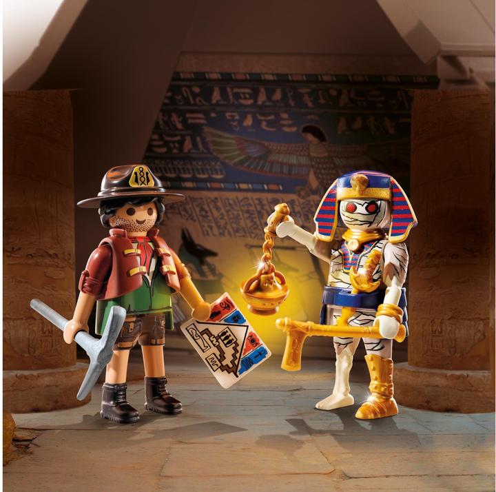 Image du produit Playmobil 71796 Chasseur de trésor et momie (71796)