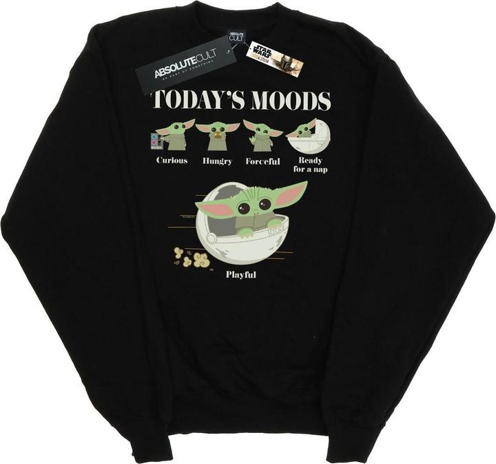 Immagine prodotto Star Wars The Mandalorian The Child Moods Felpa Donna (XXL)