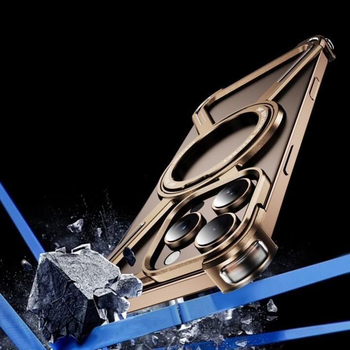 Produktbild Etuui Rückwandabdeckung OEM Case TITANIUM Escort für IPHONE 15 desert gold