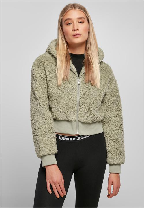 Produktbild Urban Classics Ladies Short Oversized Sherpa Jacket (3XL)