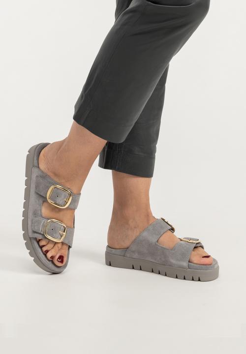 Actual product image Vitaform Pantolette Veloursleder Soft (36)