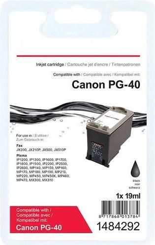 Actual product image Office Depot Ink Cartridge Compatible Canon PG-40 Black (FC)