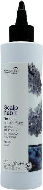 Nouvelle Scalp Habit Sebum Control Fluid 200ml (200 ml, Flüssiges Shampoo)