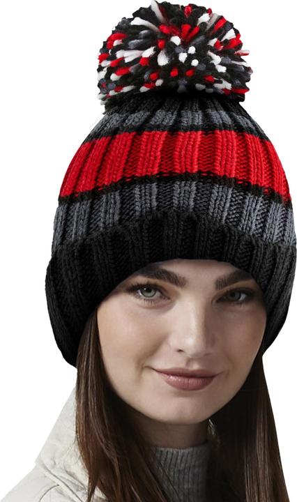 Immagine prodotto Beechfield Hygge con cappello a strisce (Taglia unica)