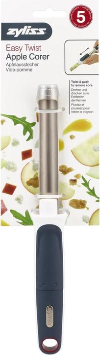 Actual product image Zyliss Easy Twist apple corer