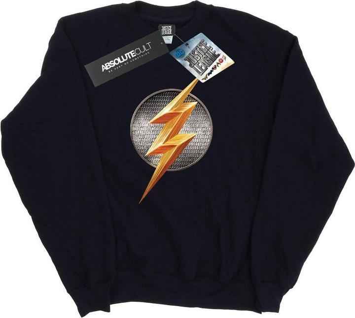 Actual product image Womens/Ladies Justice League Movie Flash Emblem Sweatshirt (M)