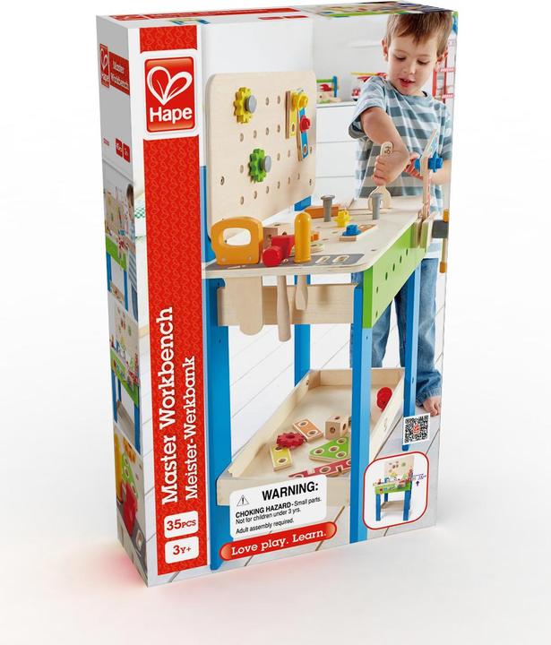 Actual product image Hape Master Workbench
