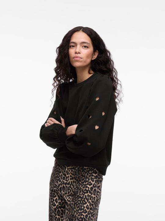 Produktbild Vila VISIF Herzchen Cut-out Sweatshirt (XL)