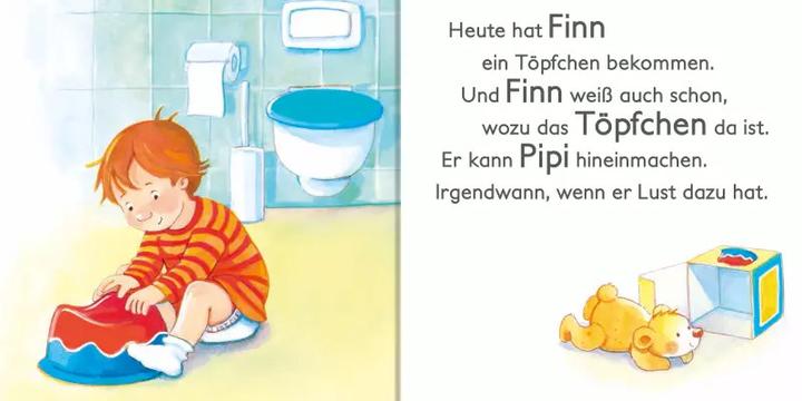 Actual product image Ravensburger Finn geht aufs Töpfchen (German)