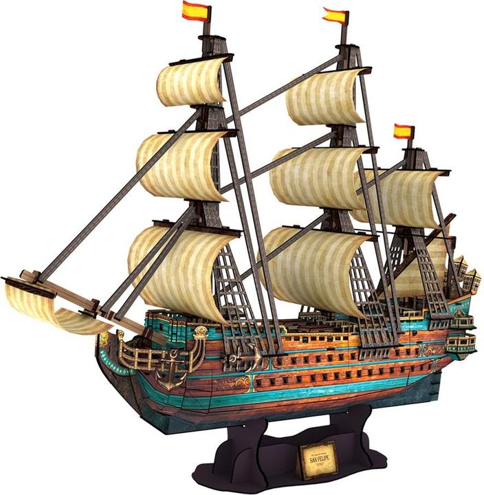 Produktbild Cubicfun 3D Puzzlespielsegelschiff der spanischen Armada (248 Teile)