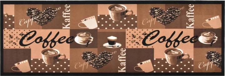 Coffee print brown