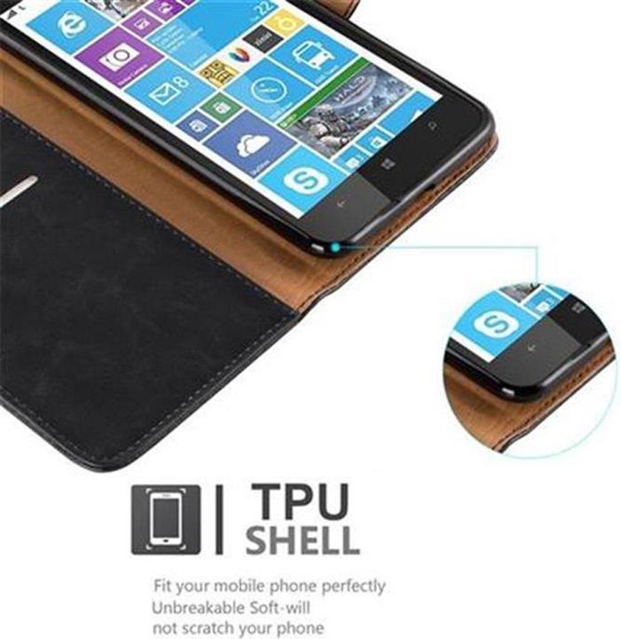Productafbeelding Cadorabo Boek Luxe Omslag (Nokia Lumia 1320)