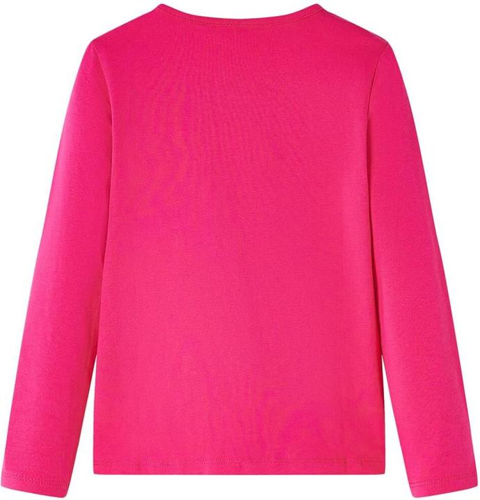 Image du produit VidaXL T-shirt manches longues enfant rose vif 140,Composition : 95% Coton (140)