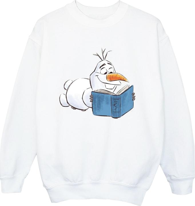 Disney Frozen Olaf Reading Sweatshirt Jungen