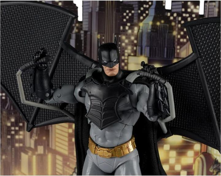 Image du produit McFarlane DC Multiverse Figurine Batman avec Bat-Glider (The Thirteenth Hour) (Gold Label) 18 cm