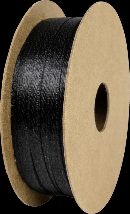 Actual product image Stewo Gift ribbon satin 258341047 black 3mm (Gift ribbon)