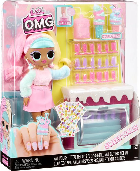 Actual product image MGA OMG Sweet Nails™ - Candylicious Sprinkles Shop