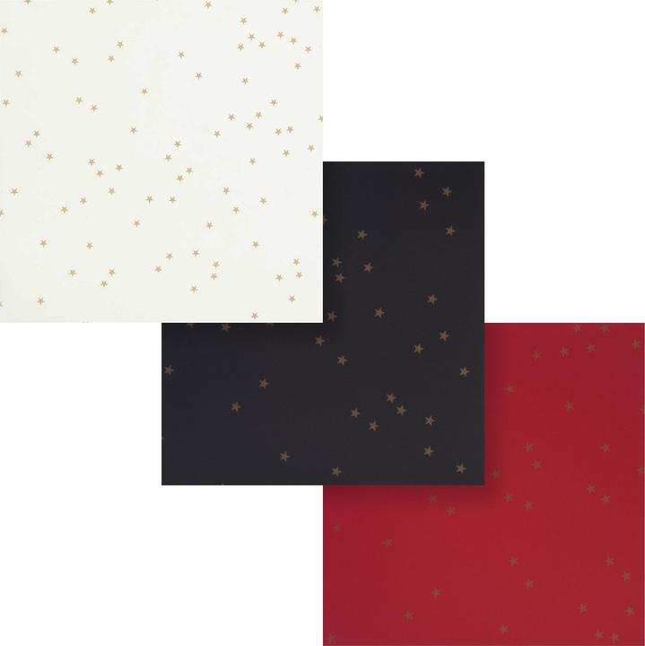 Produktbild Rico Design Faltblätter "Goldsterne", 32 Blatt (130 g/m², 32 x)