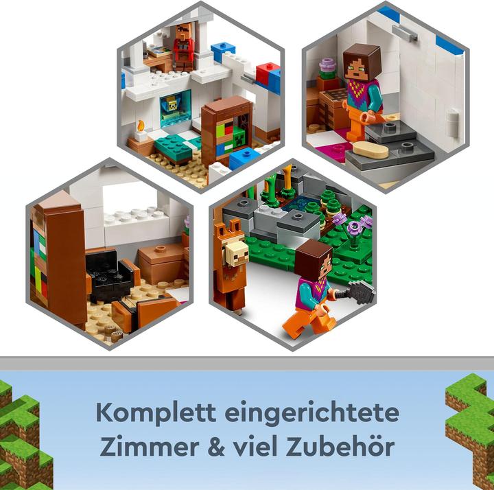 Actual product image LEGO The llama village (21188, LEGO Minecraft)